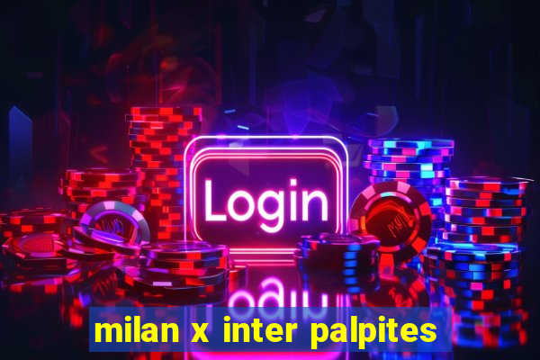 milan x inter palpites